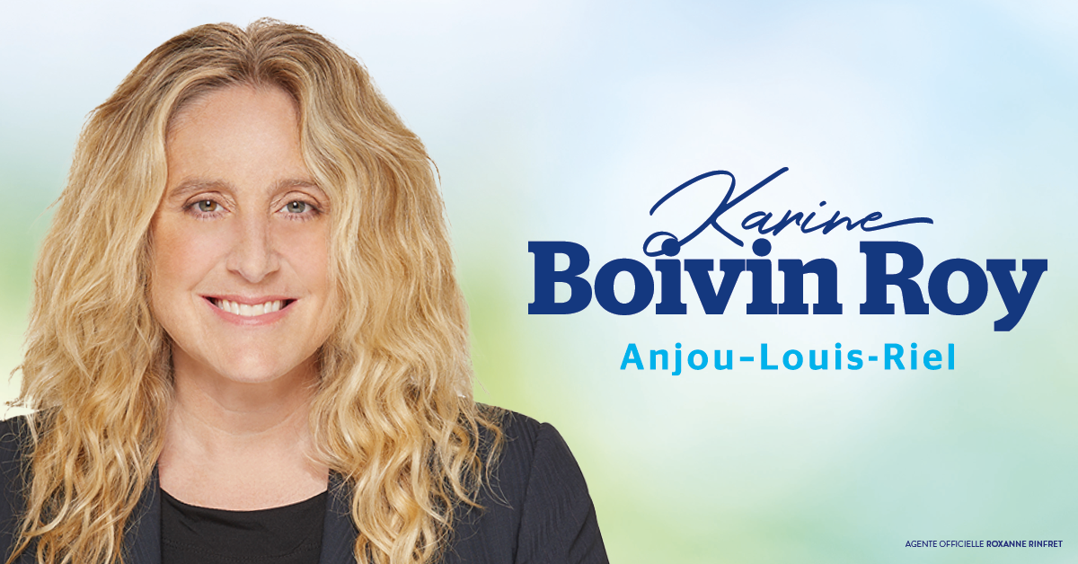 Karine Boivin Roy – Députée provinciale Anjou-Louis-Riel